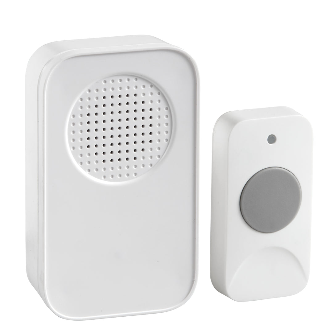 WCMP White Plug-In Wireless Door Chime Kit